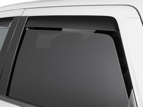 WeatherTech 11-23 Dodge Durango Rear Side Window Deflectors - Dark Tint