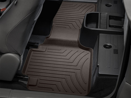 WeatherTech 2018+ Toyota Tacoma Rear FloorLiner HP - Cocoa
