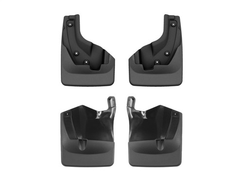 WeatherTech 22-24 Subaru Forester Incl. Wilderness Front & Rear No Drill MudFlaps - Black