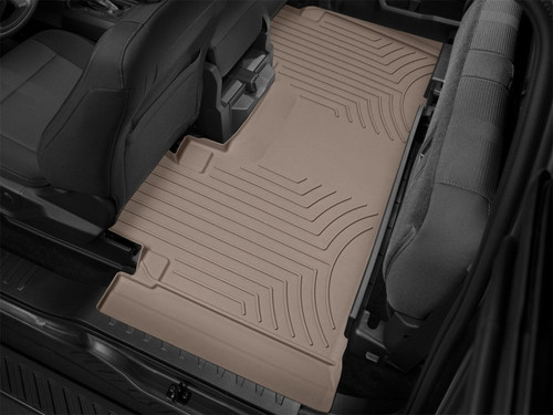 WeatherTech 2015+ Ford F-150 Rear FloorLiner HP - Tan