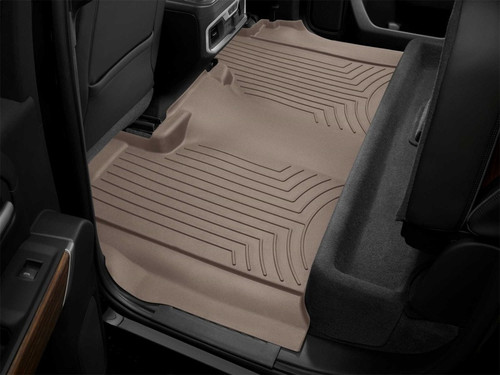 WeatherTech 2019+ Chevrolet Silverado 1500 Rear FloorLiner HP - Tan