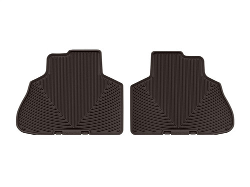 WeatherTech 2021+ BMW X5 45e Rear Rubber Mats - Cocoa