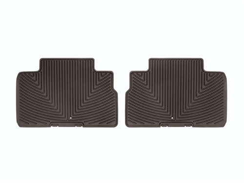 WeatherTech 2020+ Kia Telluride Rear Rubber Mats - Cocoa