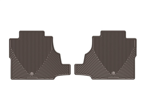 WeatherTech 2018+ Lincoln Navigator / Navigator L Rear Rubber Mats - Cocoa