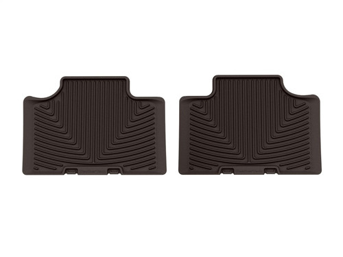 WeatherTech 16-21 Jeep Grand Cherokee Rear Rubber Mats - Cocoa