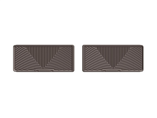 WeatherTech 15-20 Chevrolet Tahoe Rear Rubber Mats - Cocoa