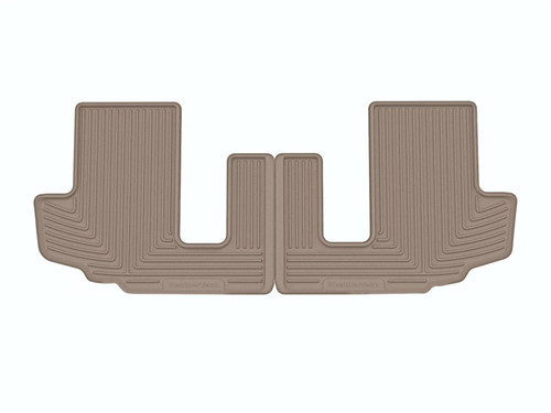 WeatherTech 2020+ Toyota Highlander Rear Rubber Mats - Tan
