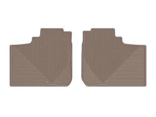 WeatherTech 2019+ Dodge Ram Truck 1500 Rear Rubber Mats - Tan
