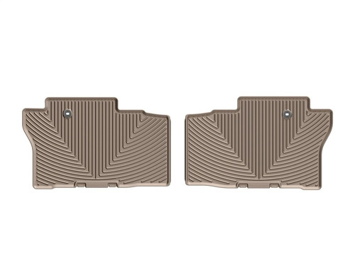 WeatherTech 2016+ Honda Pilot Rear Rubber Mats - Tan