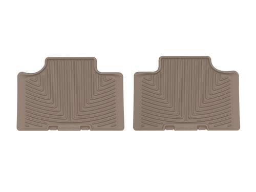 WeatherTech 11-21 Jeep Grand Cherokee Rear Rubber Mats - Tan