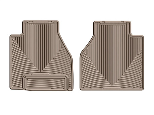WeatherTech 2008+ Nissan Frontier Rear Rubber Mats - Tan