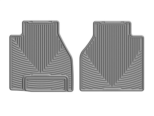WeatherTech 2008+ Nissan Frontier Rear Rubber Mats - Grey