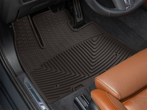 WeatherTech 2019+ BMW X5 40i Front Rubber Mats - Cocoa
