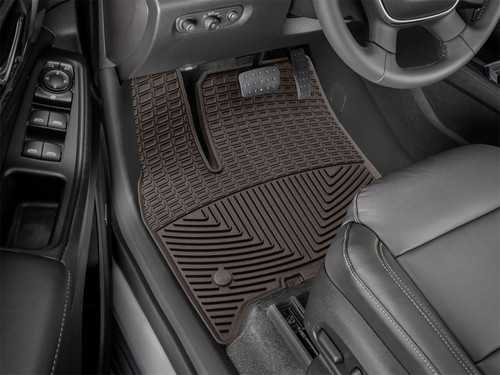 WeatherTech 2018+ Chevrolet Traverse Front Rubber Mats - Cocoa