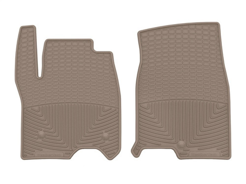 WeatherTech 2021+ Cadillac Escalade Front Rubber Mats - Tan