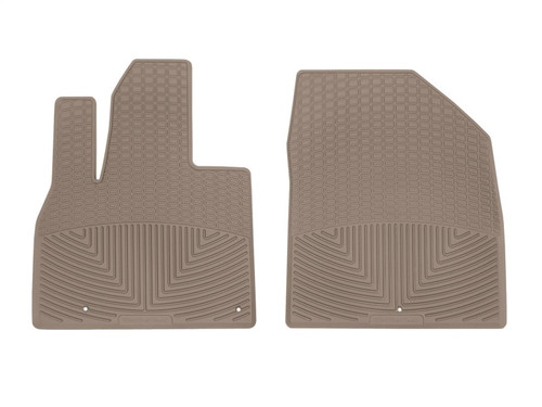 WeatherTech 2020+ Kia Telluride Front Rubber Mats - Tan