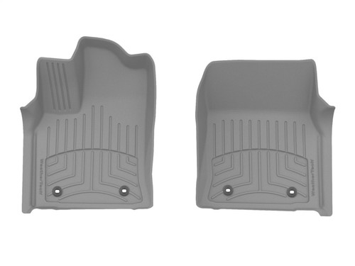 WeatherTech 22-23 Toyota Tundra Crewmax (incl. Hybrid) Front FloorLiner HP - Grey