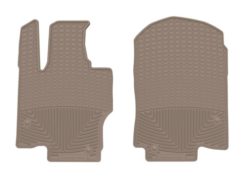 WeatherTech 2022+ Mercedes-Benz GLE-Class SUV Front Rubber Mats - Tan