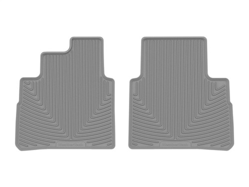 WeatherTech 21+ Nissan Rogue Rear Rubber Mats (Grey)