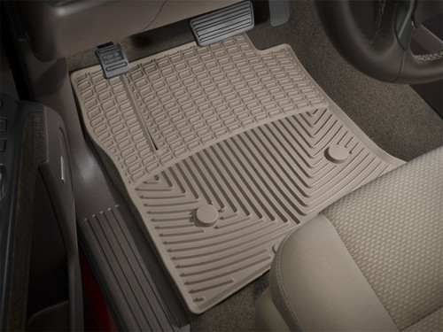 WeatherTech 21+ Nissan Rogue Front Rubber Mats (Tan)