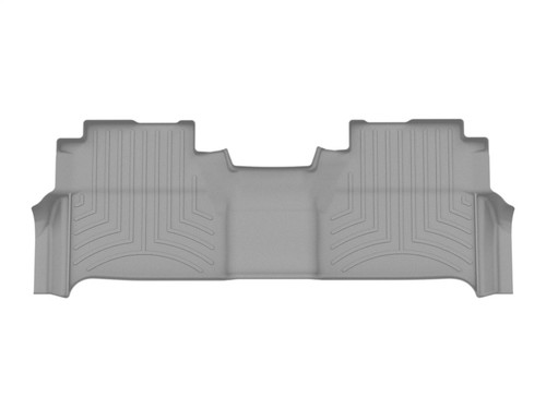 WeatherTech 22-23 Nissan Frontier Crew Cab Rear FloorLiner - Grey w/o Fender Premium Audio