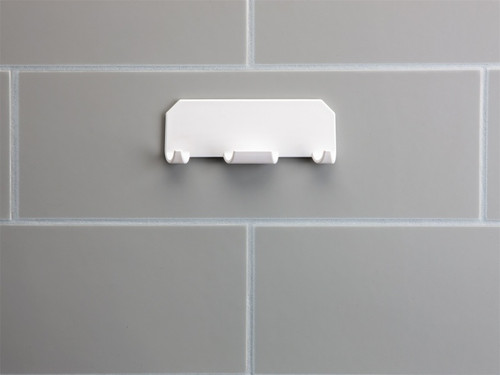 WeatherTech RazorHolder (Holds 2 Razors) Holder Size 4-3/8 x 1-5/8 x 3/4in. - White