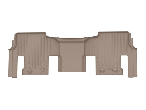 WeatherTech 22-23 Jeep Grand Wagoneer/Wagoneer Rear 2nd Row Rubber Mats - Tan (8 Passenger)