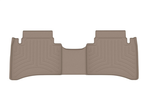 WeatherTech 2022+ Mercedes-Benz EQS (w/ Rear Seat Wireless Charging) Rear FloorLiner - Tan