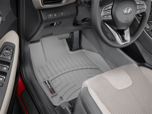WeatherTech 2021+ Hyundai Santa Fe Front FloorLiner - Grey