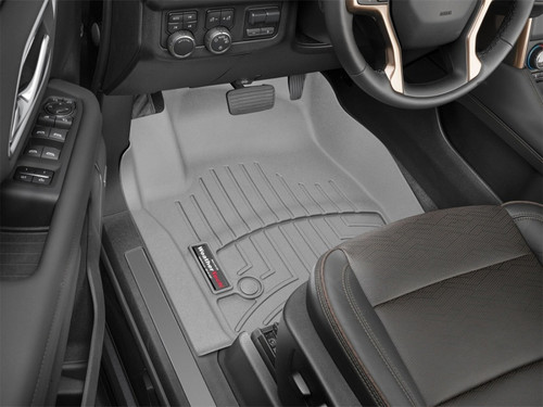 WeatherTech 2021+ Chevrolet Suburban Front FloorLiner - Grey
