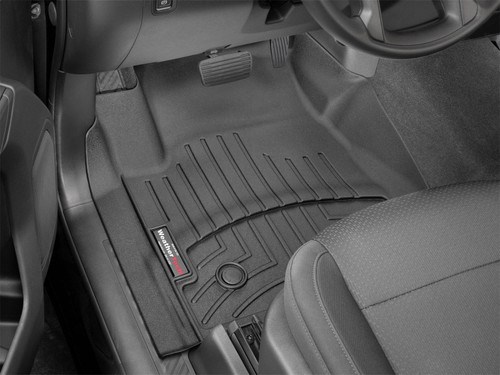WeatherTech 2019+ GMC Sierra / Sierra Denali 1500 Front FloorLiner - Black