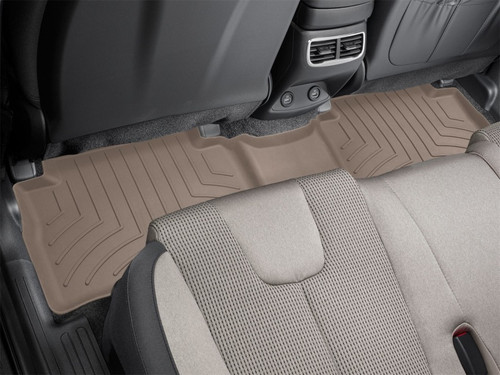 WeatherTech 2021+ Hyundai Santa Fe Rear FloorLiner HP - Tan