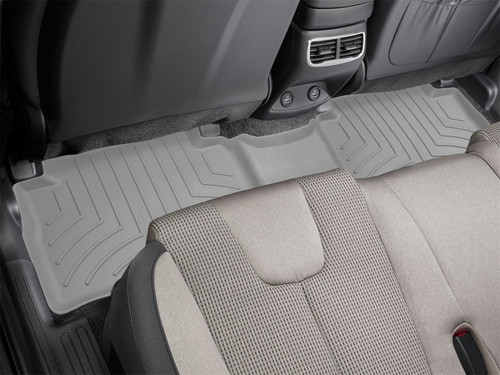 WeatherTech 2021+ Hyundai Santa Fe Rear FloorLiner HP - Grey
