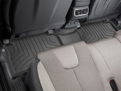 WeatherTech 2021+ Hyundai Santa Fe Rear FloorLiner HP - Black