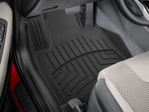 WeatherTech 2021+ Hyundai Santa Fe Front FloorLiner HP - Black