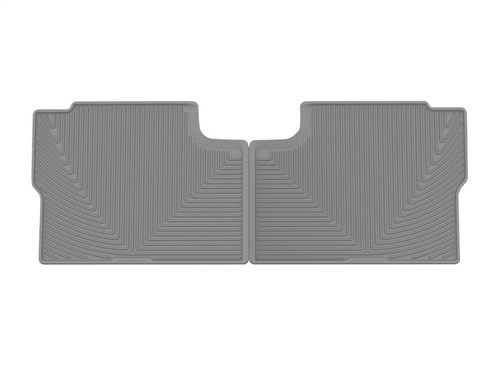 WeatherTech 2021+ Ford F-150 SuperCrew/Raptor Rear Rubber Mats - Grey