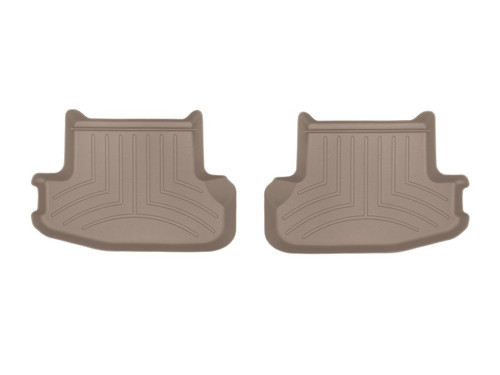 WeatherTech 2020+ Audi A5/S5 Rear (2nd Row) FloorLiners - Tan (COUPE ONLY)