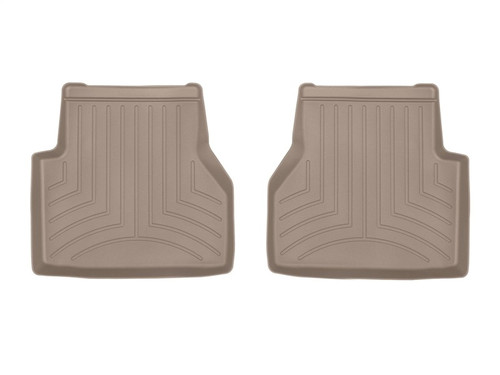WeatherTech 2019+ Audi A6 Sedan Rear FloorLiner - Tan