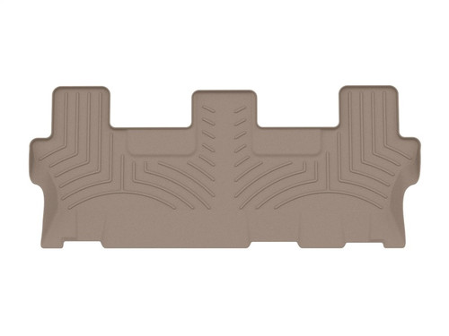 WeatherTech 2012+ Toyota Sequoia Rear FloorLiner HP - Tan (Bench 2nd Row)