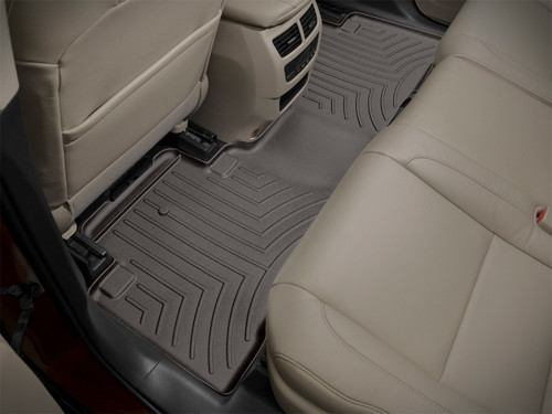 WeatherTech 2014-2016 Acura MDX Rear FloorLiner - Cocoa