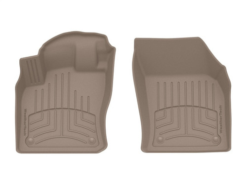 WeatherTech 18-19 Volkswagen Tiguan Front FloorLiner HP - Tan
