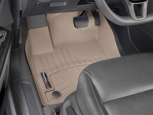 WeatherTech 2018+ Volkswagen Atlas Front FloorLiner - Tan