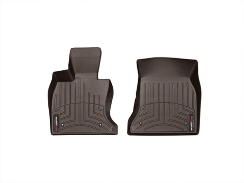 WeatherTech 2010-2016 BMW 5-Series Front FloorLiner - Cocoa