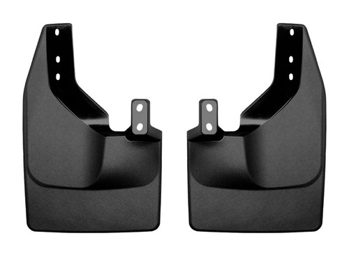 WeatherTech 2021+ Ford Bronco No Drill Rear MudFlaps - Black