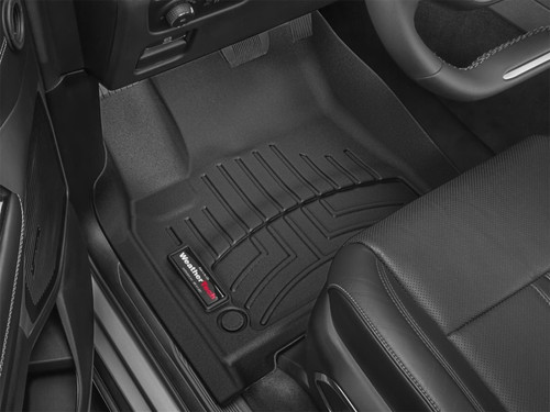 WeatherTech 22-23 Jeep Wagoneer/Grand Wagoneer Front FloorLiner - Black