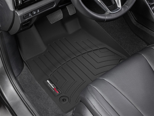 WeatherTech 22-24 Acura MDX Front FloorLiner - Black