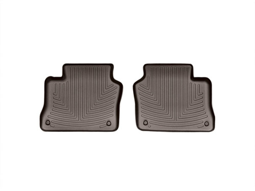 WeatherTech 2010-2014 Porsche Panamera Rear FloorLiner - Cocoa