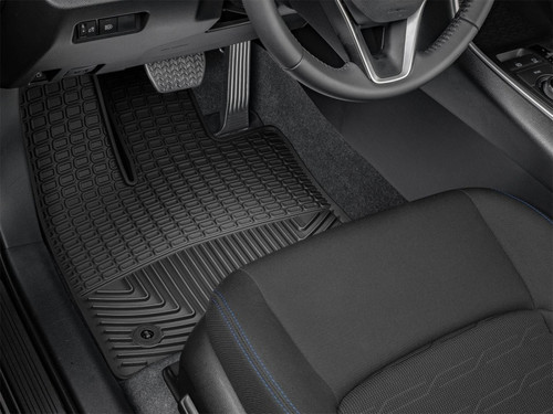 WeatherTech 19-22 Toyota RAV4 / 21-22 Toyota Venza Front Rubber Floor Mats - Black