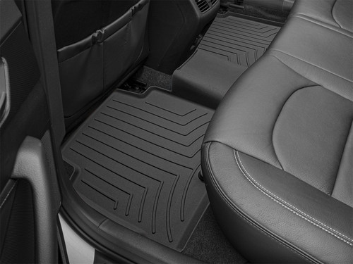 WeatherTech 16-20 Kia Optima Rear FloorLiner HP - Black