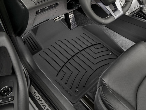 WeatherTech 17-20 Kia Optima Front FloorLiner HP Series - Black